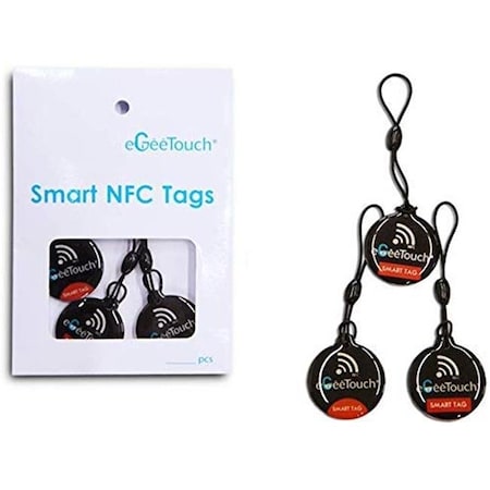 Egeetouch Smart NFC Fobs, Pack of 3 5-ACS-200013